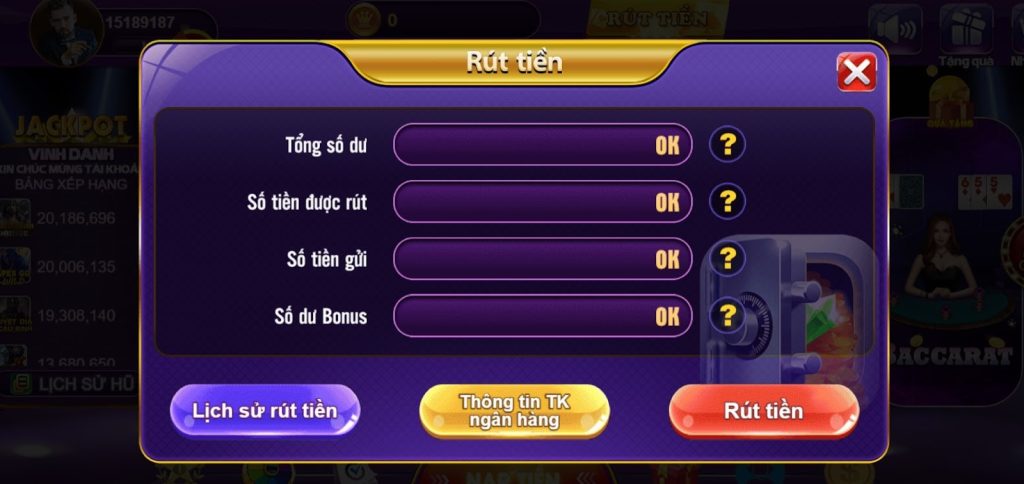 Cách rút tiền 68 game bài đơn giản, dễ dàng về tài khoản 13 Hướng dẫn cách rút tiền 68 Game bài đơn giản, dễ dàng