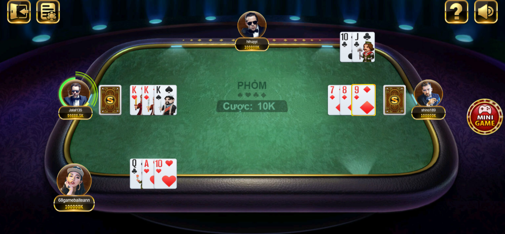 Cách chơi Phỏm 68 game bài chắc chắn thắng cho tân thủ 9 Hướng dẫn chi tiết cách chơi Phỏm 68 game bài chi tiết tại cổng game