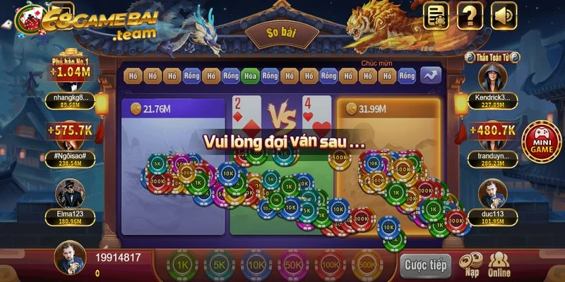 Rồng Hổ Đại Chiến - Trải nghiệm kích tính và hết sức thú vị 3 Gia tăng cơ hội chiến thắng khi cá cược Rồng Hổ bằng việc áp dụng các mẹo chơi