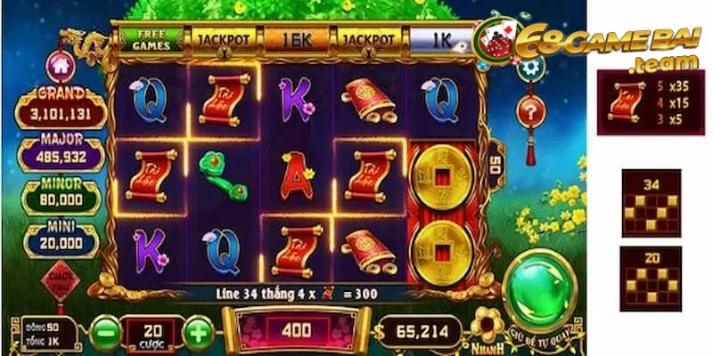 Game thần tài 68gamebai - Cơ hội nhận thưởng hấp dẫn 4 Game thần tại tại 68gamebai có nhiều ưu điểm