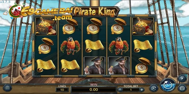 Pirate King 68gamebai - Khám phá cơ hội nhận Jackpot khủng 26 Pirate King lấy chủ đề cướp biển mới lạ